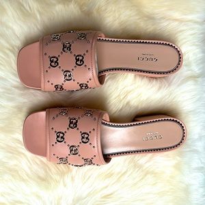 Authentic Gucci interlocking G slide/sandal size 38.